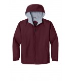 Hooded - Weather Ready Nylon/Fleece Jacket  JKTFLCH