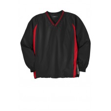 Tipped, V-Neck Windshirt WND