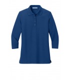 Ladies Silk Touch 3/4 Sleeve Polo L562 Ladies Silk Touch 3/4 Sleeve Polo L562