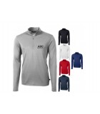 Cutter & Buck Mens Eco Pique 1/4 Zip Pullover MCK01187