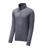 Mens Sport-Tek Tri-Blend Wicking 1/4-Zip Pullover (LIGHTWEIGHT) ST407