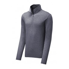Mens Sport-Tek Tri-Blend Wicking 1/4-Zip Pullover (LIGHTWEIGHT) ST407