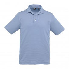 Footjoy Men's Microfeeder Stripe Performance Golf Polo TM16319
