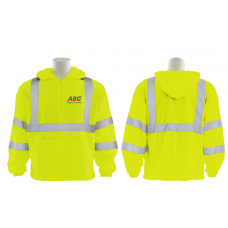 High Visibility 1/2 Zip Windshirt with Hood W450HVL High Visibility 1/2 Zip Windshirt with Hood W450HVL