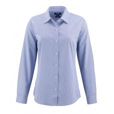 Cutter & Buck Skyline Women's Pinstripe Long Sleeve Dress Shirt LCW00021
