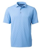 Cutter & Buck Men's Virtue Epic Pique Tile Print Polo MCK01170