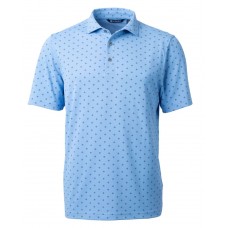 Cutter & Buck Men's Virtue Epic Pique Tile Print Polo MCK01170