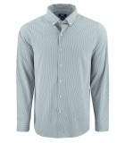 Cutter & Buck Skyline Men's Pinstripe Long Sleeve Dress Shirt MCW00237