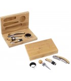4 Piece Bamboo Wine Gift Set 1033-80
