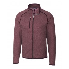 Cutter & Buck Men's Mainsail Sweater-Knit Full Zip Jacket MCO00050