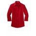 Ladies 3/4 Sleeve EZ Care Shirt L612