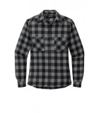 Port Authority Ladies Plaid Flannel Shirt 669
