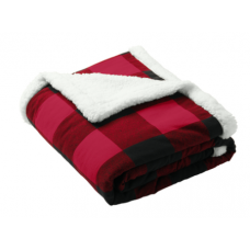 Port Authority Flannel Sherpa Blanket BP43