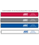 Customized Carpenter Pencils for your Location[s] - Red Led Now Available!