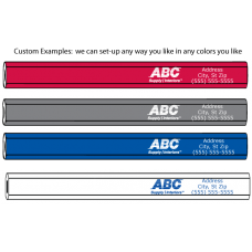 Customized Carpenter Pencils for your Location[s] - Red Led Now Available!