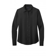 Brooks Brothers Women's Full-Button Satin Blouse BB18007 Brooks Brothers Women's Full-Button Satin Blouse BB18007