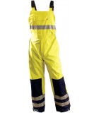 Water Proof, Breathable, Black Bottom, Hiviz Rain Bibs HVZBBIB