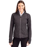 Cutter & Buck Ladies Mainsail Sweater-Knit Full Zip Jacket LCO00059