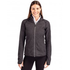 Cutter & Buck Ladies Mainsail Sweater-Knit Full Zip Jacket LCO00059