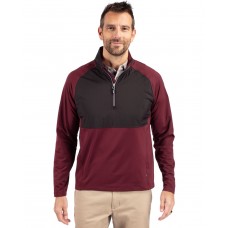 Cutter & Buck Men's Adapt Eco Knit Hybrid Recycled 1/4-Zip MCC00034
