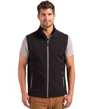 Clique Men's Tempo Eco Stretch Full Zip Softshell Vest MQO00085